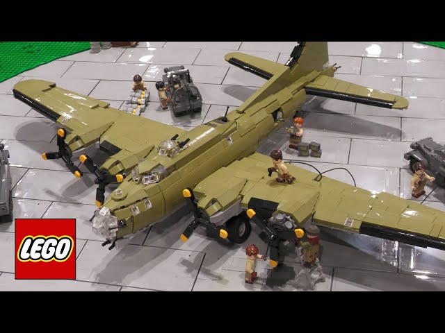 LEGO WWII B-17 & Modern Aircraft