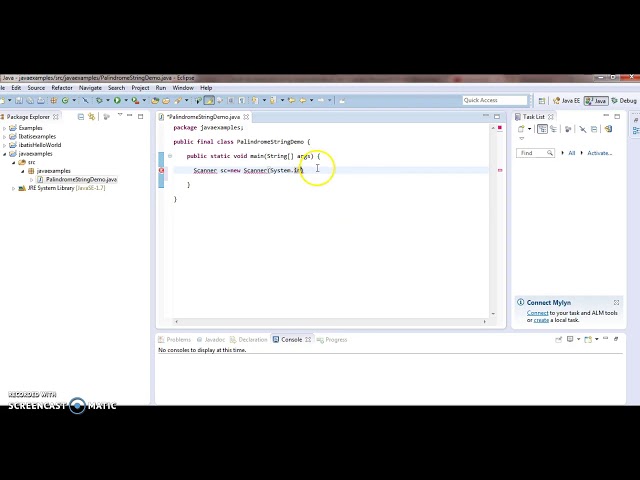 Write a java program to check string is palindrome or not