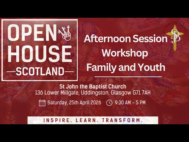St John the Baptist Divine Renovation Open Day - Family and Youth Workshop