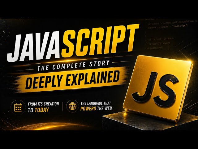 JavaScript Explained: How It Was Created, Who Made It & How It Works? | Complete Story