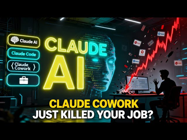 THE Claude Cowork AI REVOLUTION THAT JUST CRASHED THE IT SECTOR (And How You Can Still Survive)