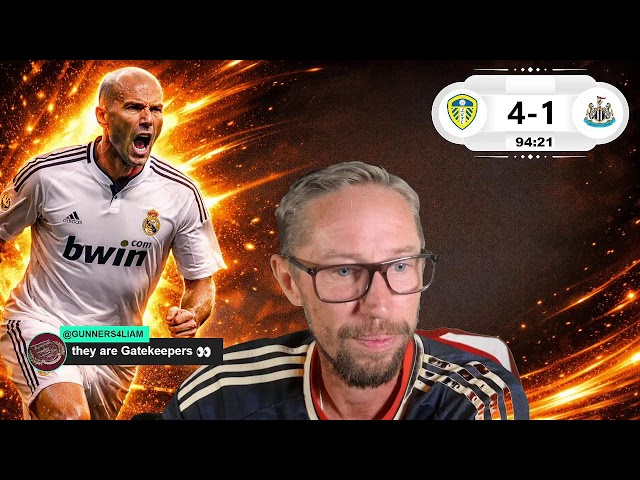 LEEDS UTD VS NEWCASTLE UTD LIVE PREMIER LEAGUE WATCHALONG