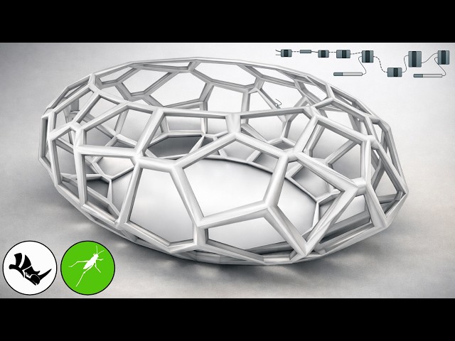 Rhino Grasshopper Voronoi Facade Tutorial (easy)
