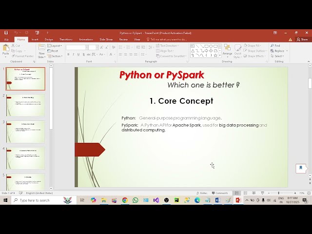 Python Versus PySpark Which one is better to use?