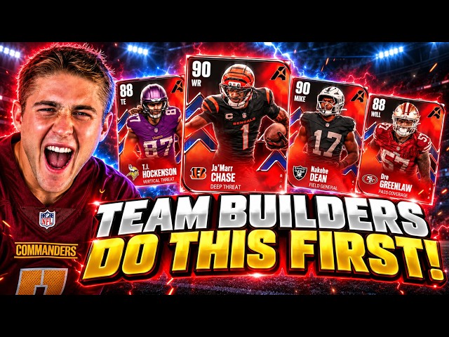 TEAM BUILDERS ARE COMING...DO THIS FIRST!