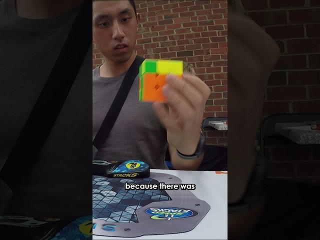 I try to break my Rubik's Cube record (one handed average)