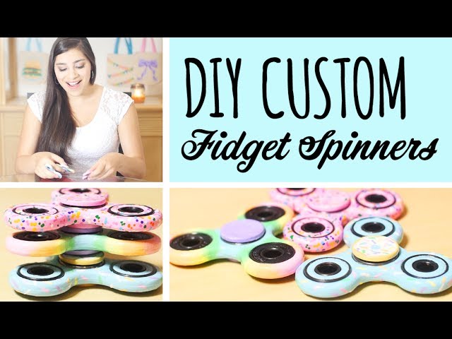 DIY Custom Fidget Spinners