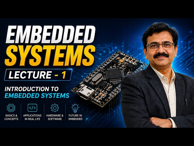 Embedded System & AI | What is an Embedded System? | Complete Course Lecture 1