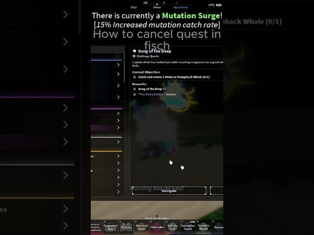 How to cancel quest in fisch #roblox #fisch #guide #quest