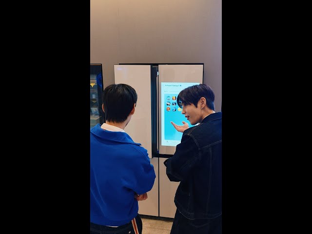 The First Look with RIIZE I Bespoke AI Refrigerator Family Hub I Samsung