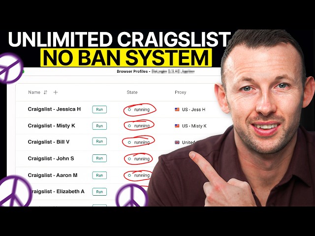 Here's How To Run Multiple Craigslist Accounts: EXPERT Setup, No Bans