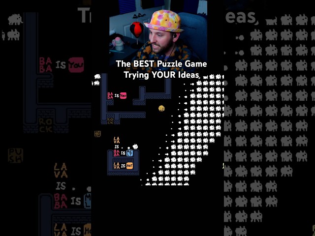 Trying YOUR Ideas in the BEST Puzzle Game