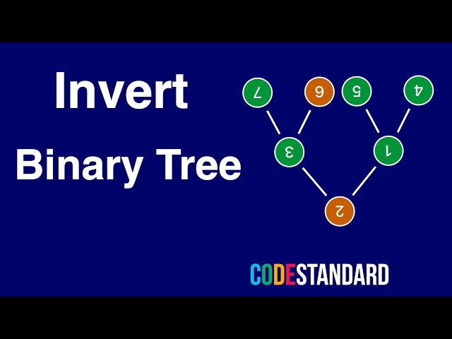 Invert a binary tree in Python/Java/C# - CodeStandard
