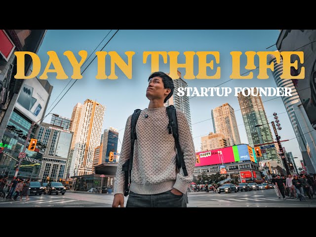 Day in the Life of a Tech Startup Founder in Toronto