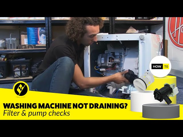Why Is Your Washing Machine Not Draining Water Properly - How to Fix