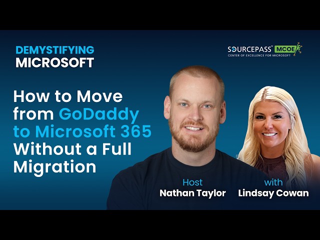 How to Move from GoDaddy to Microsoft 365 Without a Full Migration