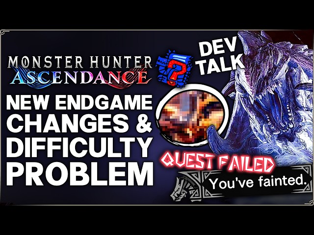 Monster Hunter Wilds Ascendance - HUGE Endgame Changes & New Monster Difficulty - World VS Wilds!
