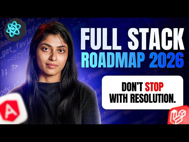 Becoming a full stack developer in 2026 is easy | Step-by-Step Guide in Tamil #fullstack #career
