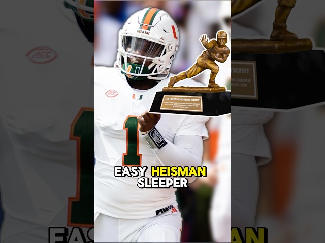 Cam Ward for HEISMAN 🔥🤯 #collegefootball #cfb #ncaa #heisman #miami #gocanes #accfootball #canes