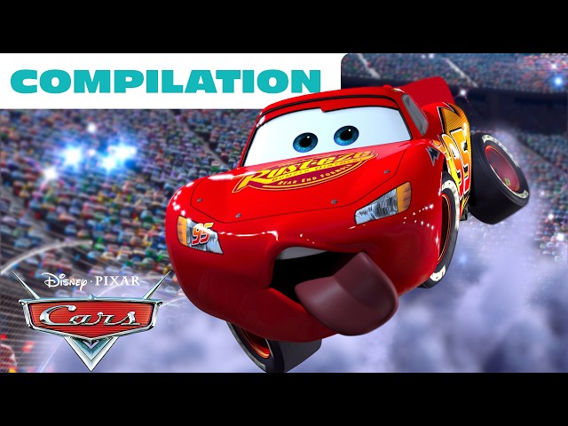 Lightning McQueen's Greatest Moments Compilation! 🏎️💨 | Pixar Cars | Disney Jr.