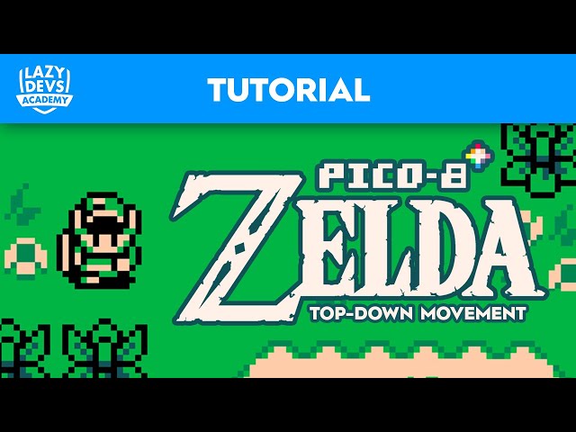 Zelda in Pico-8 - Top-Down Movement