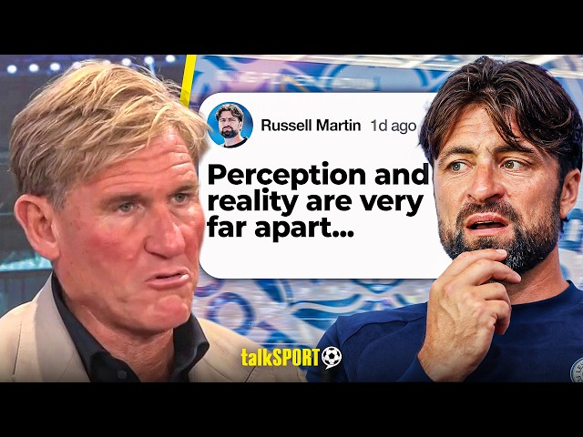 Simon Jordan REACTS to EXCLUSIVE TEXT from Russell Martin who opens up about FAN ABUSE at Leicester!
