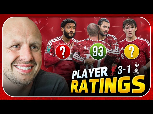 Liverpool 3-1 Tottenham | Player Ratings Show