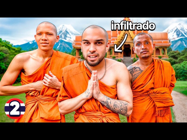I trained in a temple with Thai Buddhists.