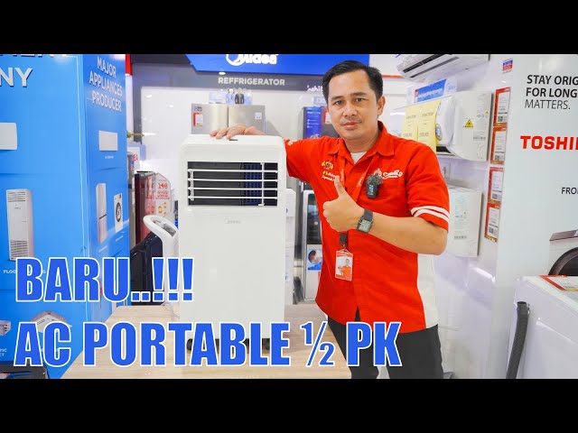 NEW!!!! 0.5 PK / ½ PK PORTABLE AC || AC That Can Go Anywhere || Full Unboxing - Settings - Review