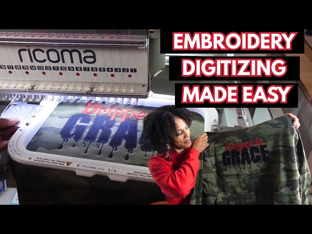 How I Get My Embroidery Designs Digitized FAST! — Game-Changer for Beginners STOP STRESSING DO THIS!