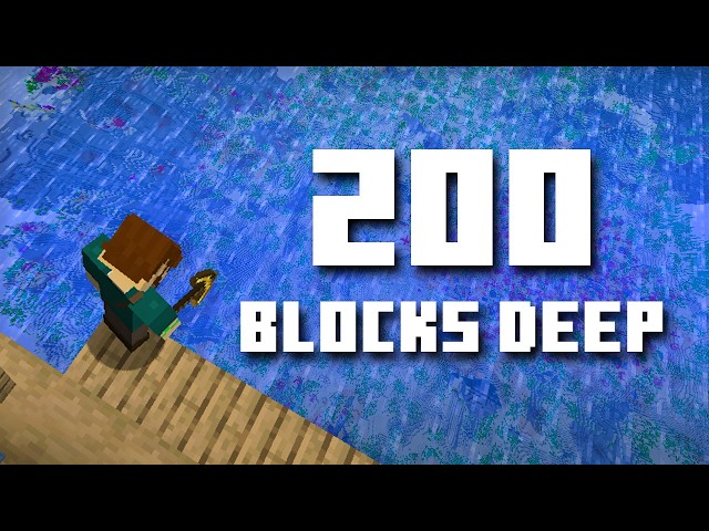 Can You Beat Minecraft in An Underwater World?