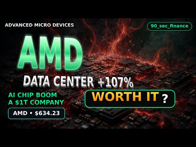 Deep Dive - AMD at $634.23: Data Center +107%, a $1T Company — Still a Buy?