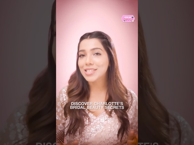 Bridal Beauty Glam Revealed by @kajolrpaswwan |Charlotte Tilbury Makeup |Nykaa Wali Shaadi #Shorts