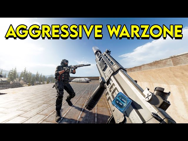 AGGRESSIVE WARZONE ON VERDANSK. 😈