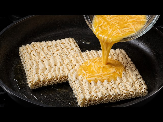 Don’t Cook Instant Noodles Until You See This Recipe! Easy and Delicious