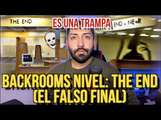 THE BACKROOMS "THE END" LEVEL IS A TRAP (the false ending)