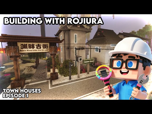 Building Three Asian Fusion Houses in Minecraft Rojiura and Yuushya: Episode 1