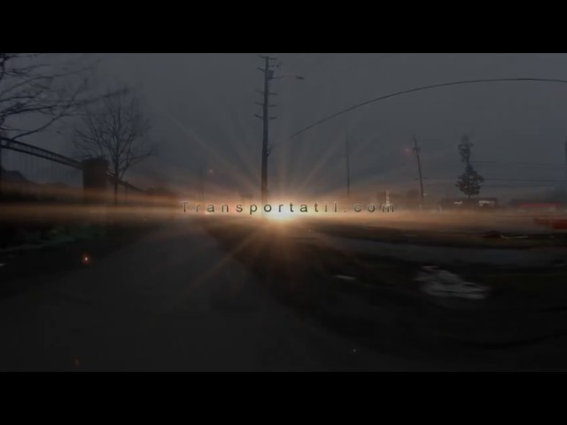 VR 360 - Commuting to transit station in this beautiful foggy morning on Electric Unicycle