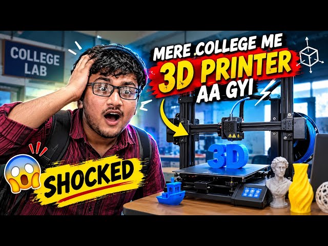 3D Printer 🖨️ Aa Gya 👀//