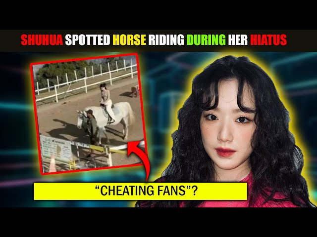 G)I-DLE's Shuhua Spotted Horseback Riding During Health Hiatus!