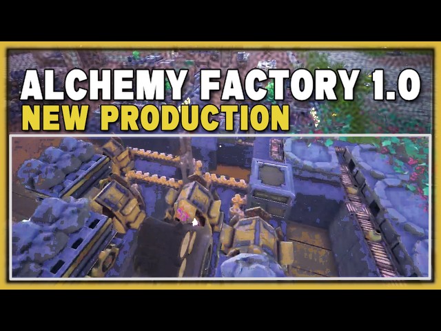 Expanding the Factory & New Production Chains| Alchemy Factory 1.0