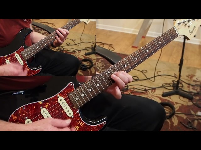 Streets Have No Name play-a-long (both guitars)