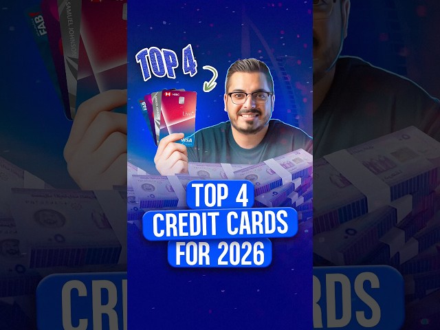 4 Credit Cards that actually pay you to live in Dubai. 🇦🇪🤫