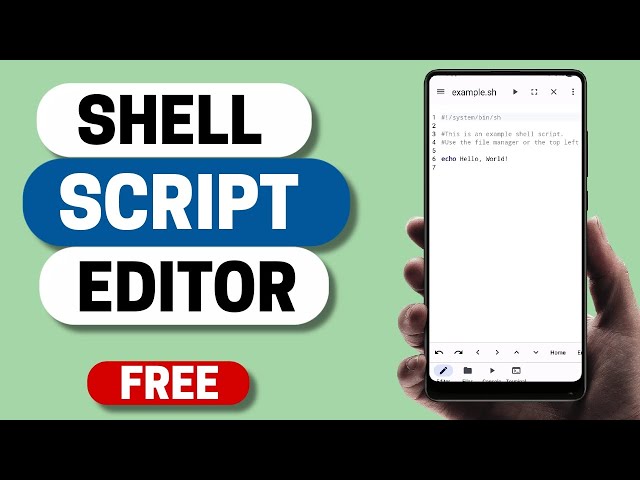 Best Free Shell Script Editor App for Android