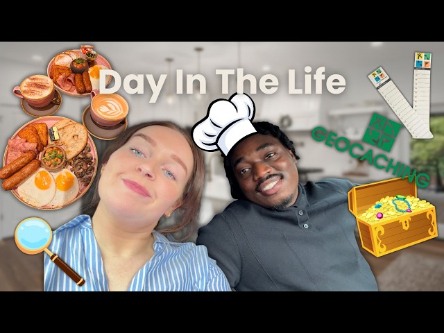First Geocaching Hunt, Cooking With Emmanuel & More! // Spend The Day With Us!