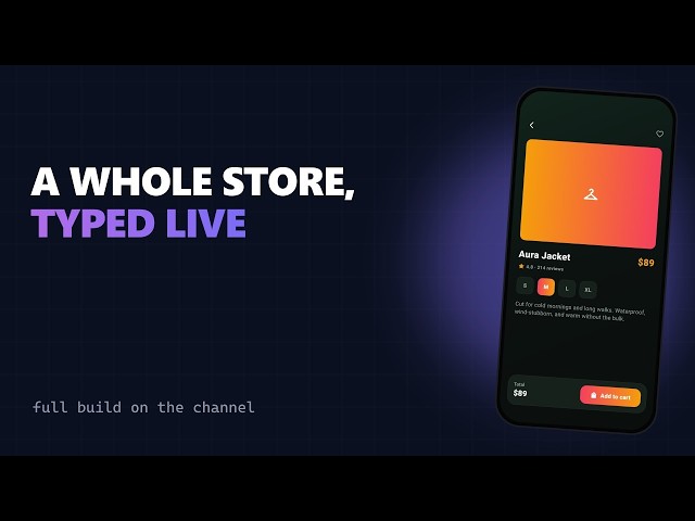 E-commerce App UI in Flutter — full build, ASMR coding, no talking (4K)