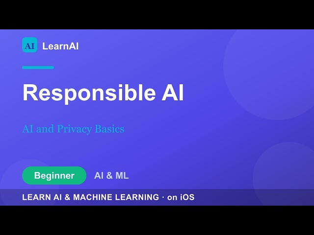 AI and Privacy Basics | LearnAI (Beginner)