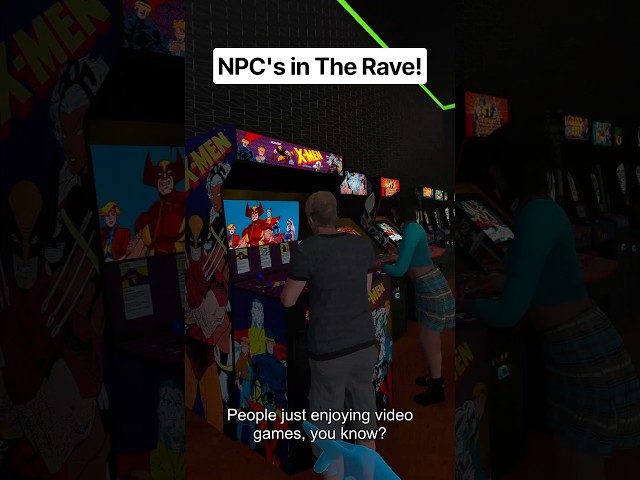 NPC's in my Beat 'Em Up Arcade! #therave #emuvr