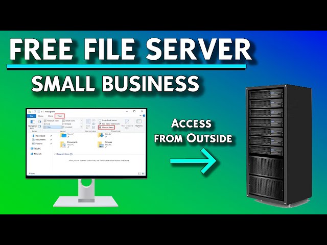 Build FREE File Server on Windows 11 for Small Business and Access From Anywhere