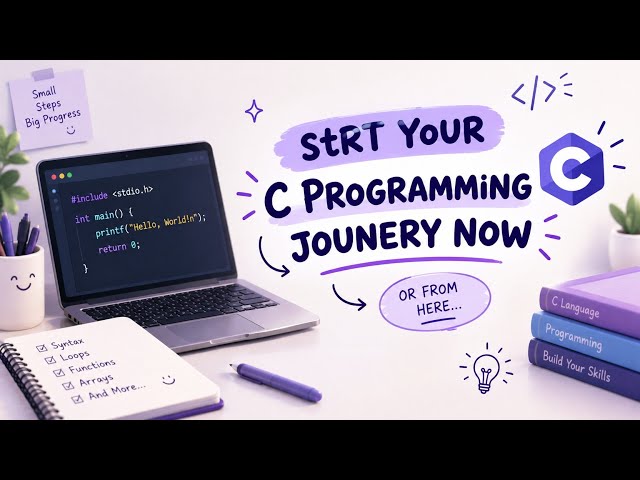 💻 C Programming From ZERO | Start Your Coding Journey 🚀